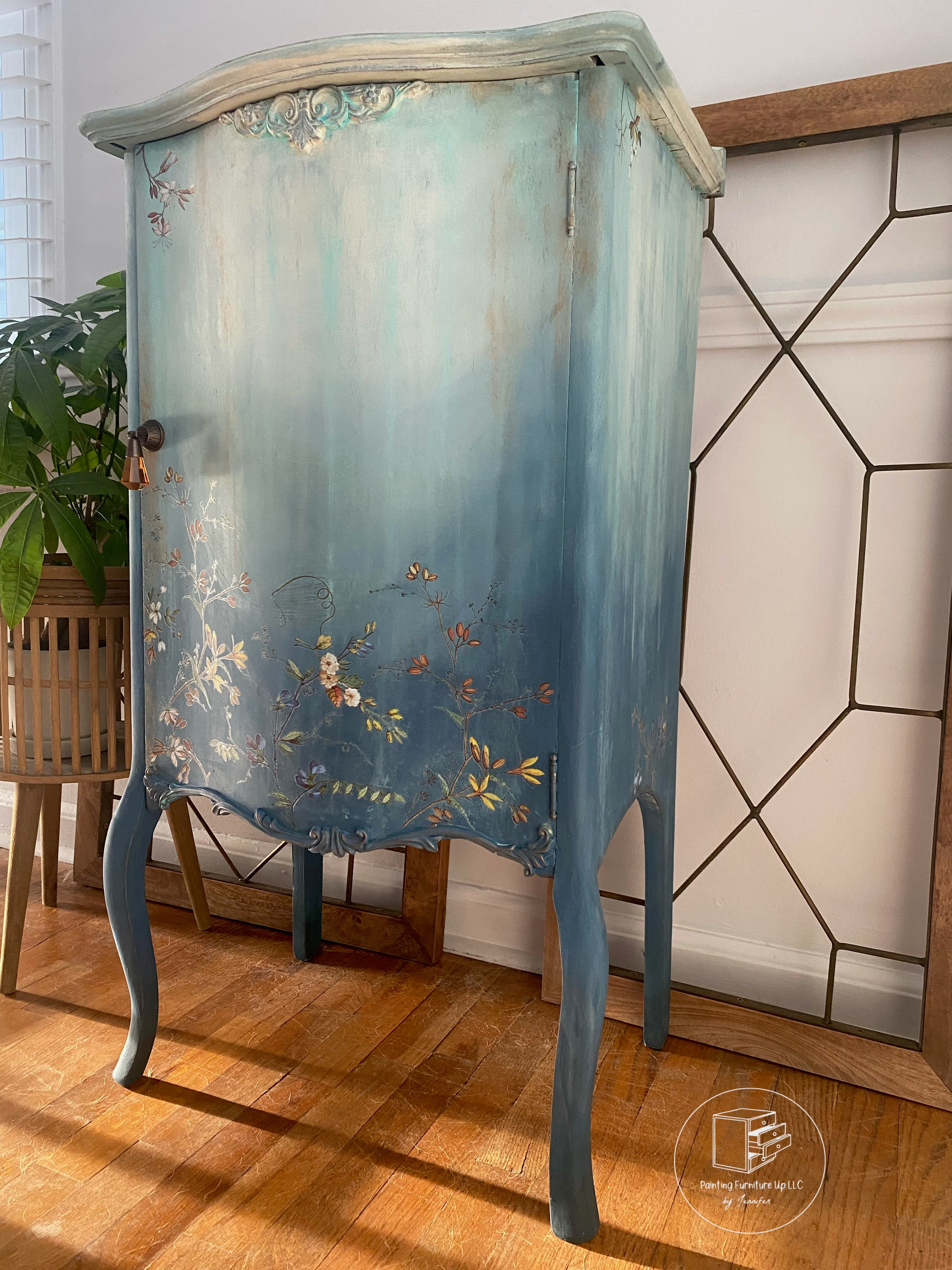 Antique Music Cabinet