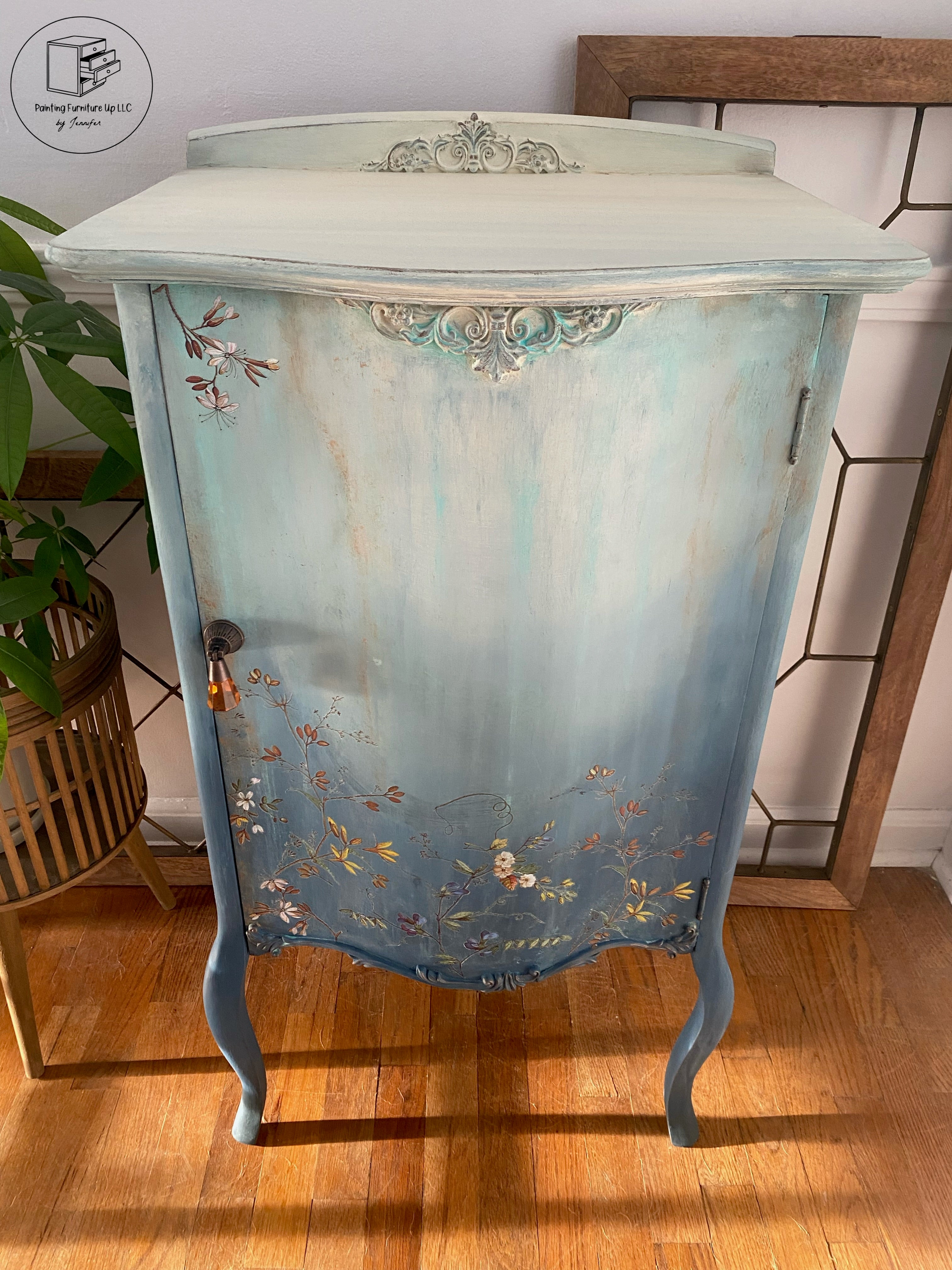 Antique Music Cabinet