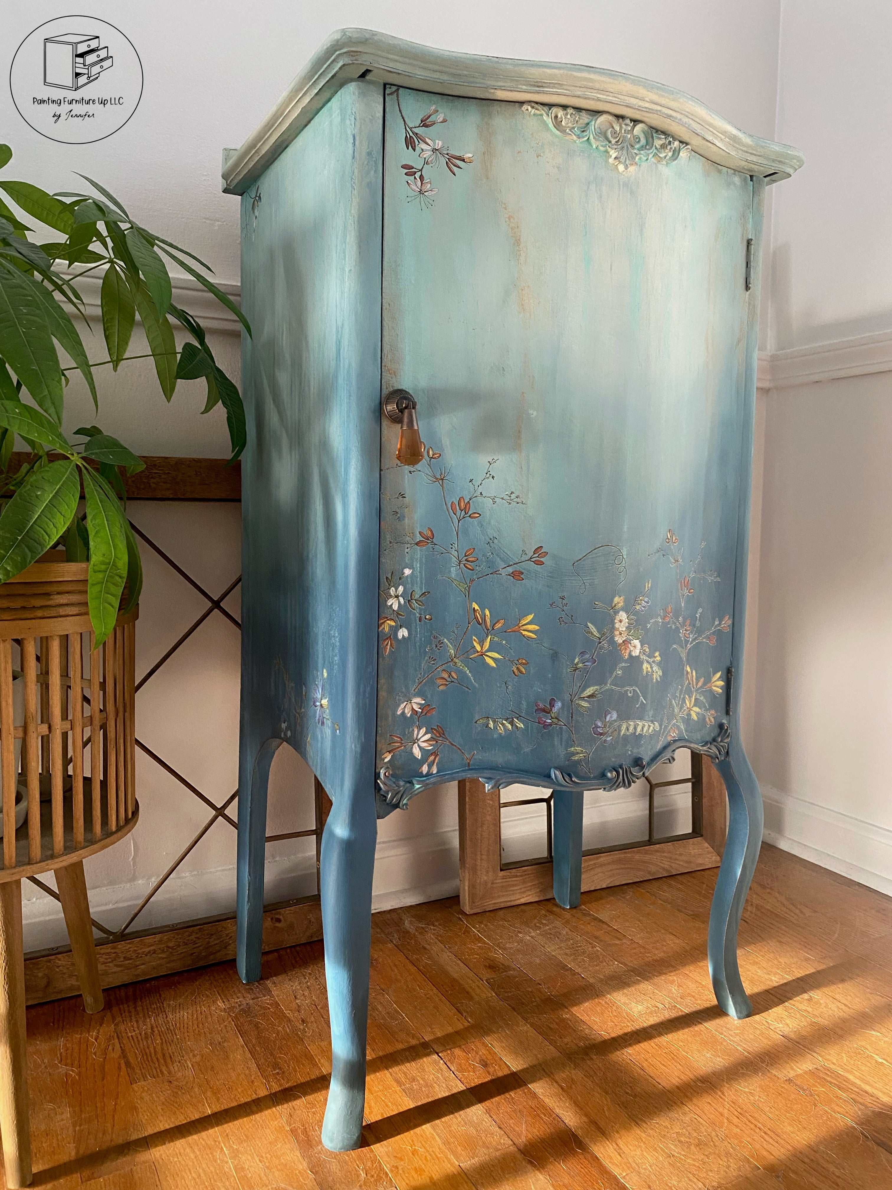 Antique Music Cabinet