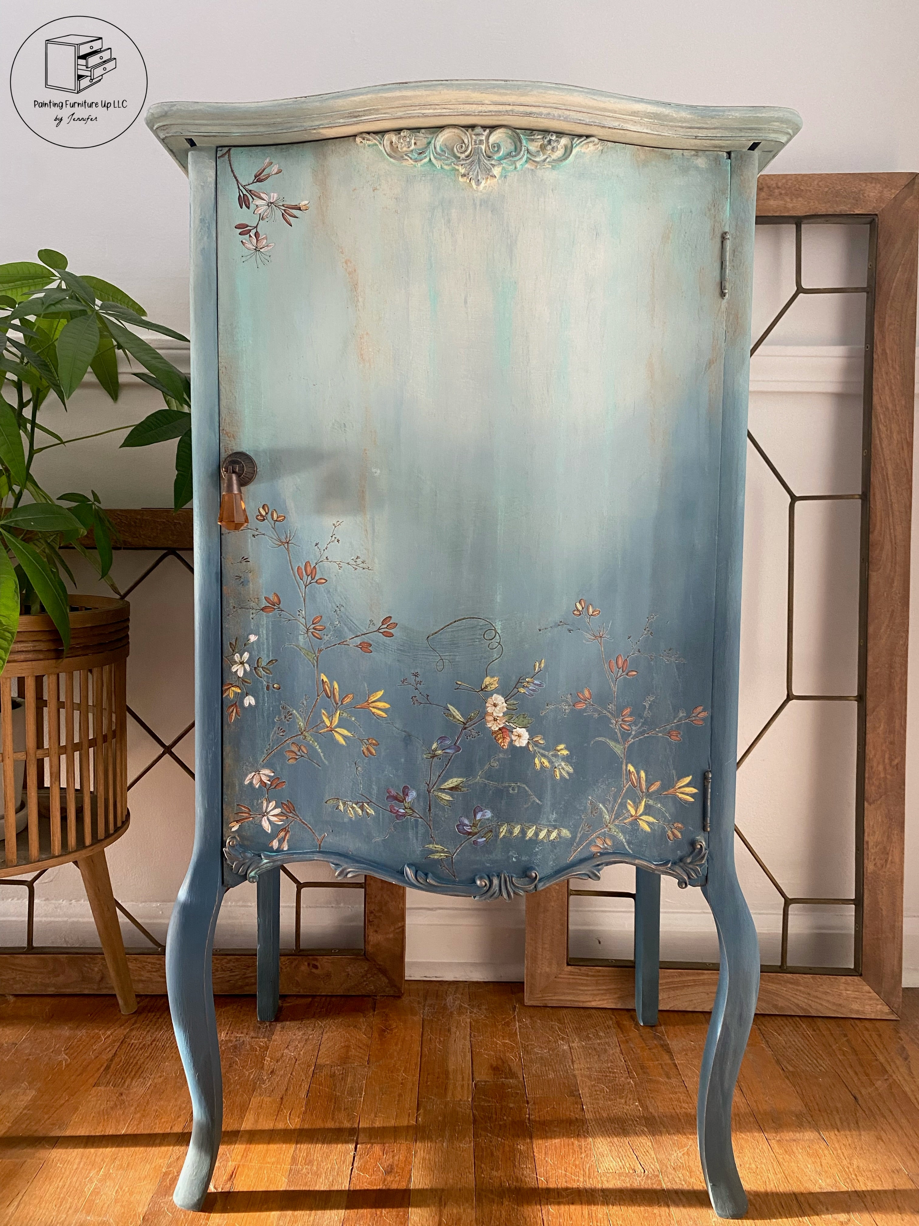 Antique Music Cabinet