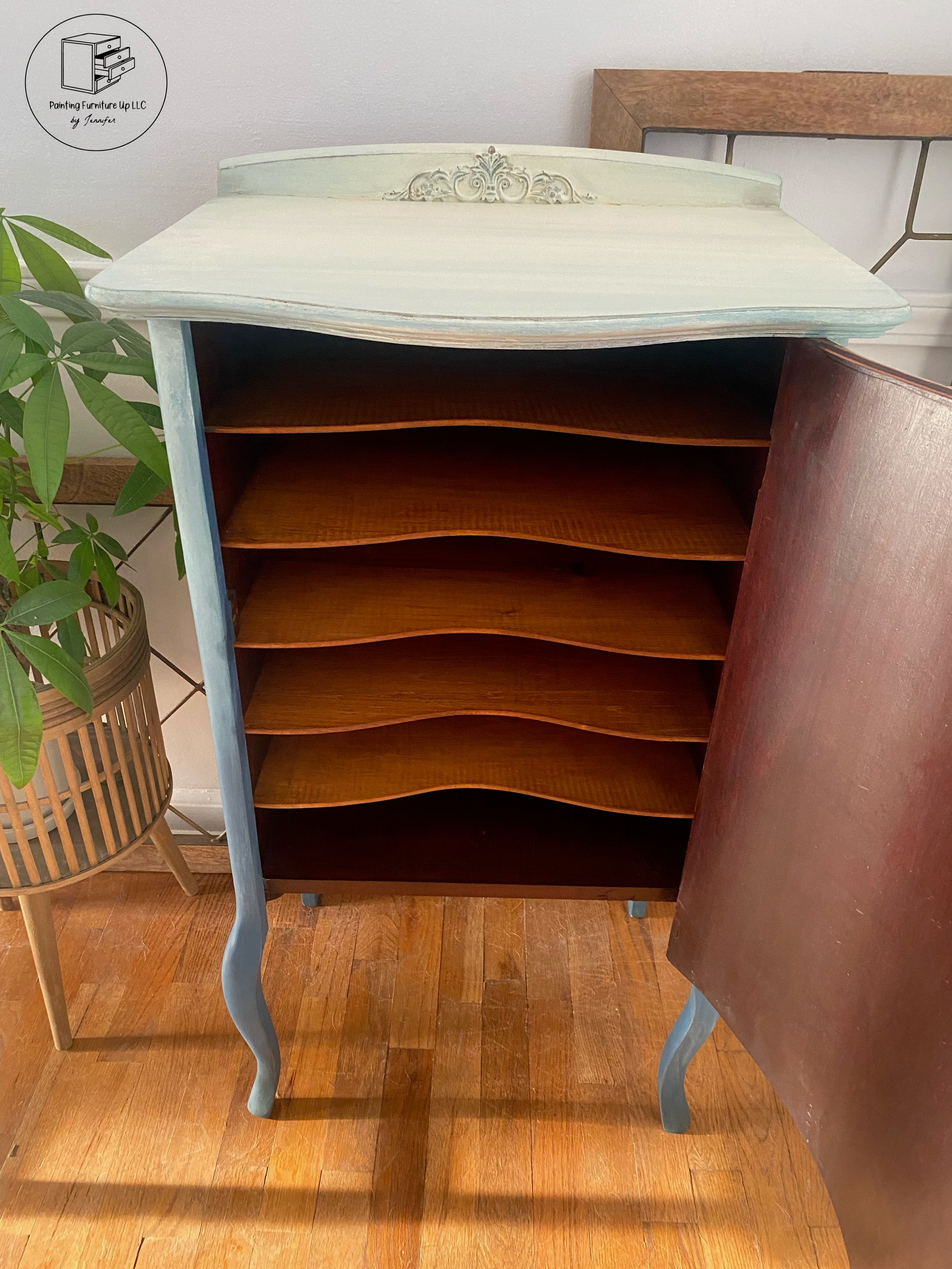 Antique Music Cabinet