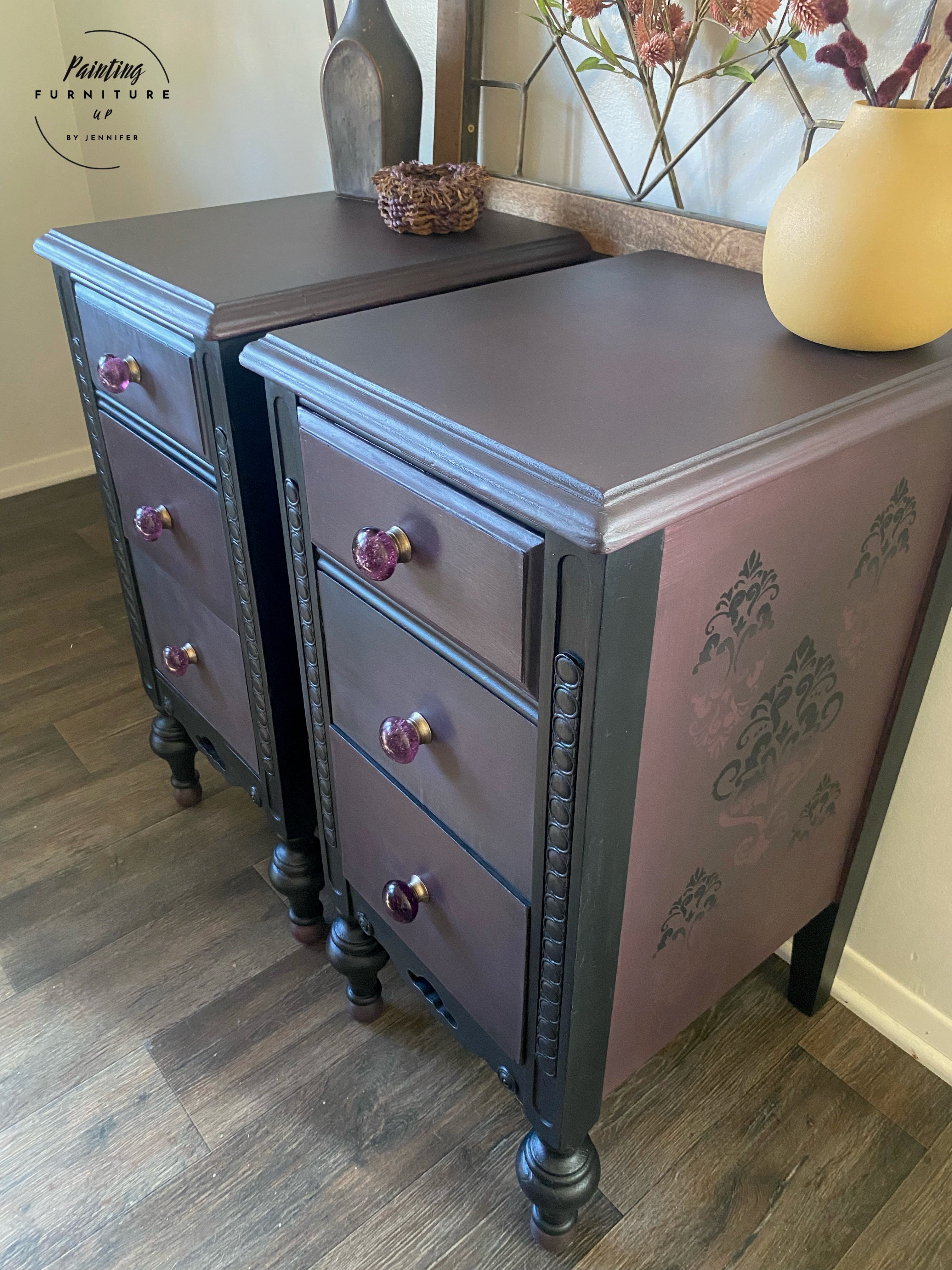 Matching Tall Side Tables