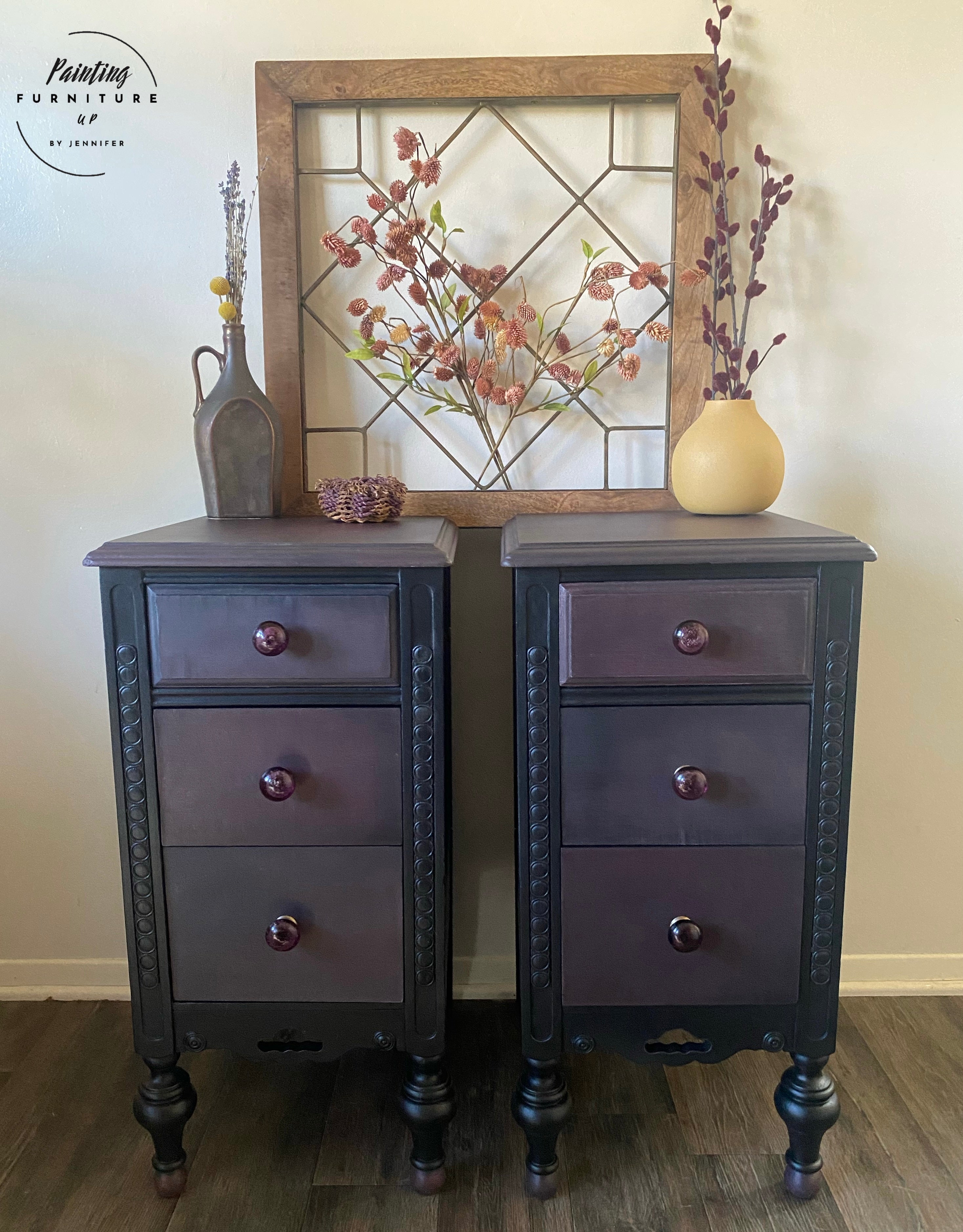 Matching Tall Side Tables