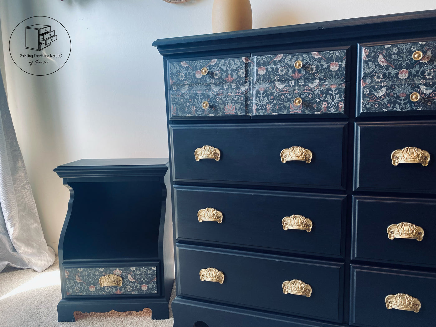 SOLD Dresser & matching nightstands Painting Furniture Up LLC SOLD Dresser & matching nightstands Painting Furniture Up LLC