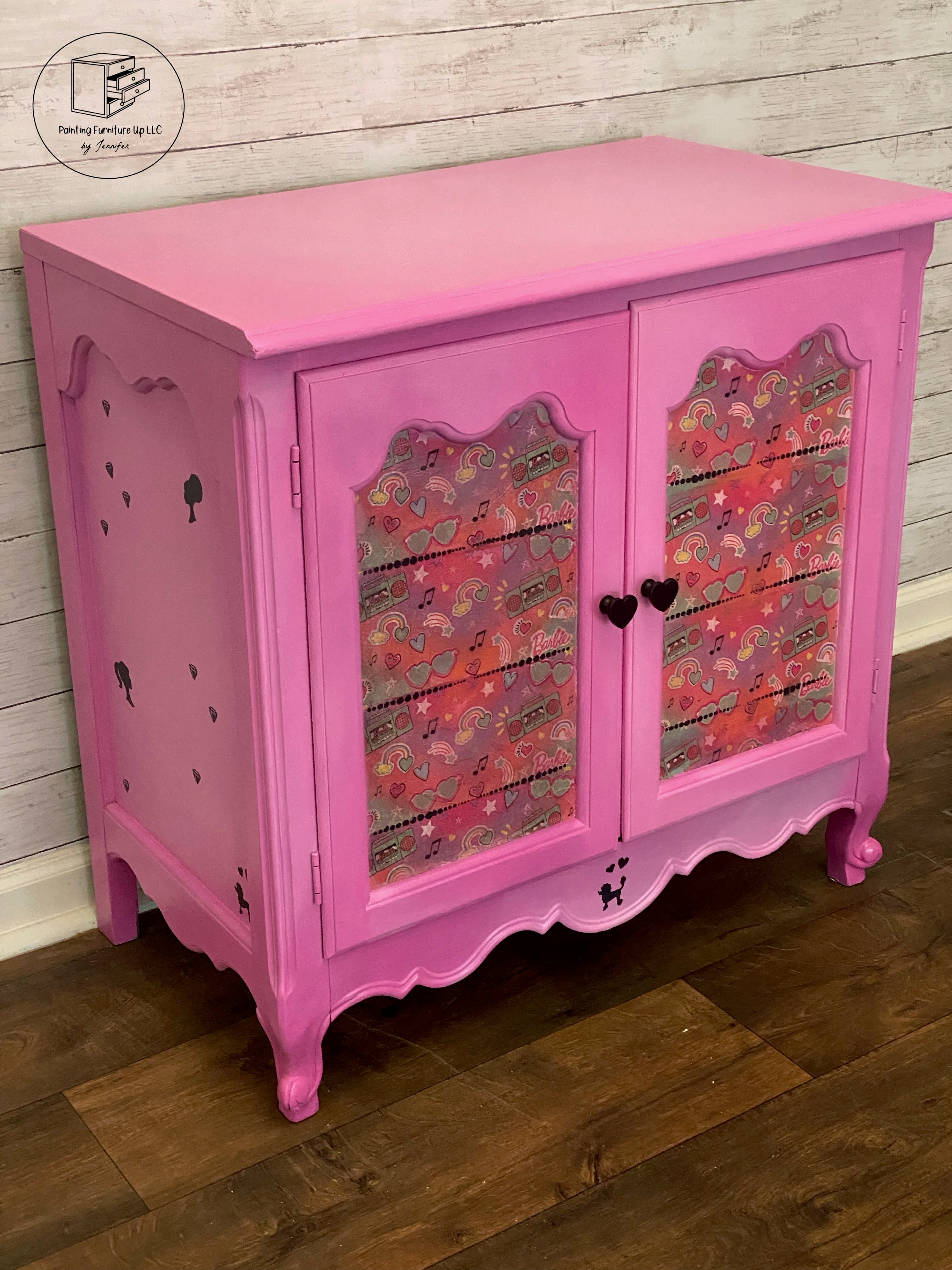 ✨SOLD✨ Barbie Themed Cabinet