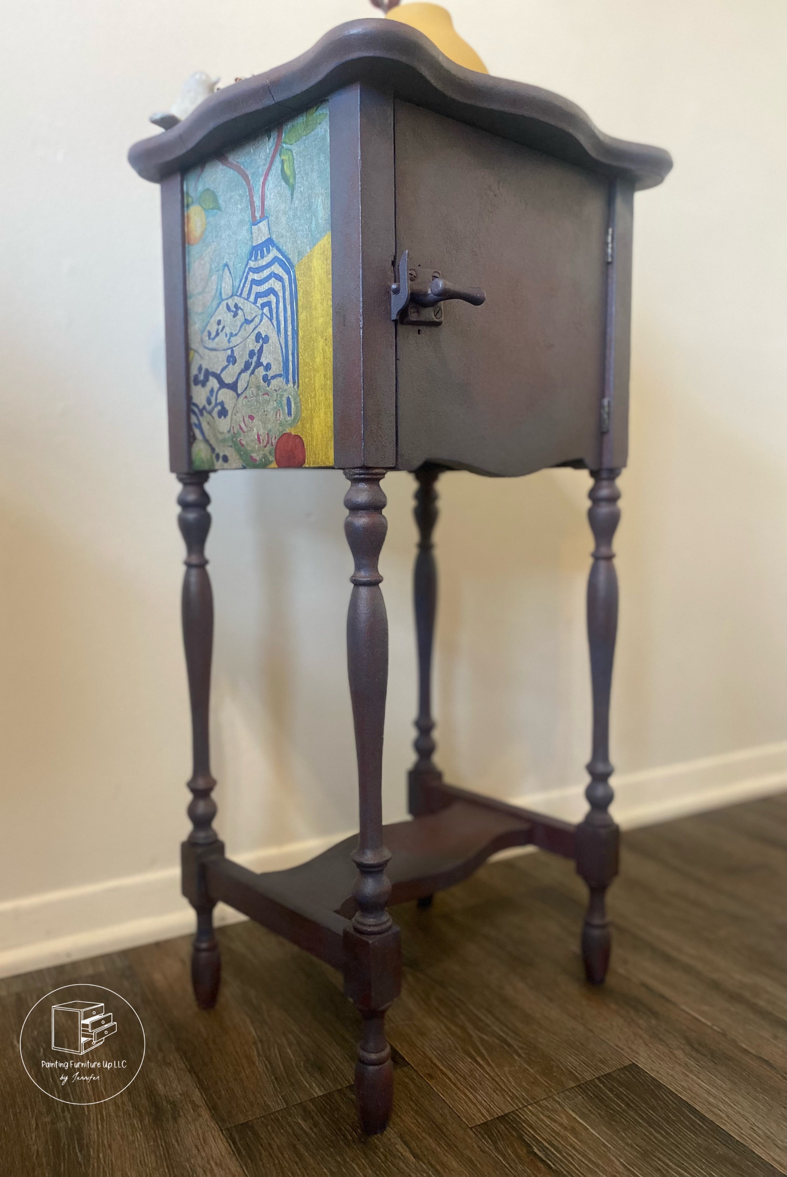Vintage Humidor Cabinet