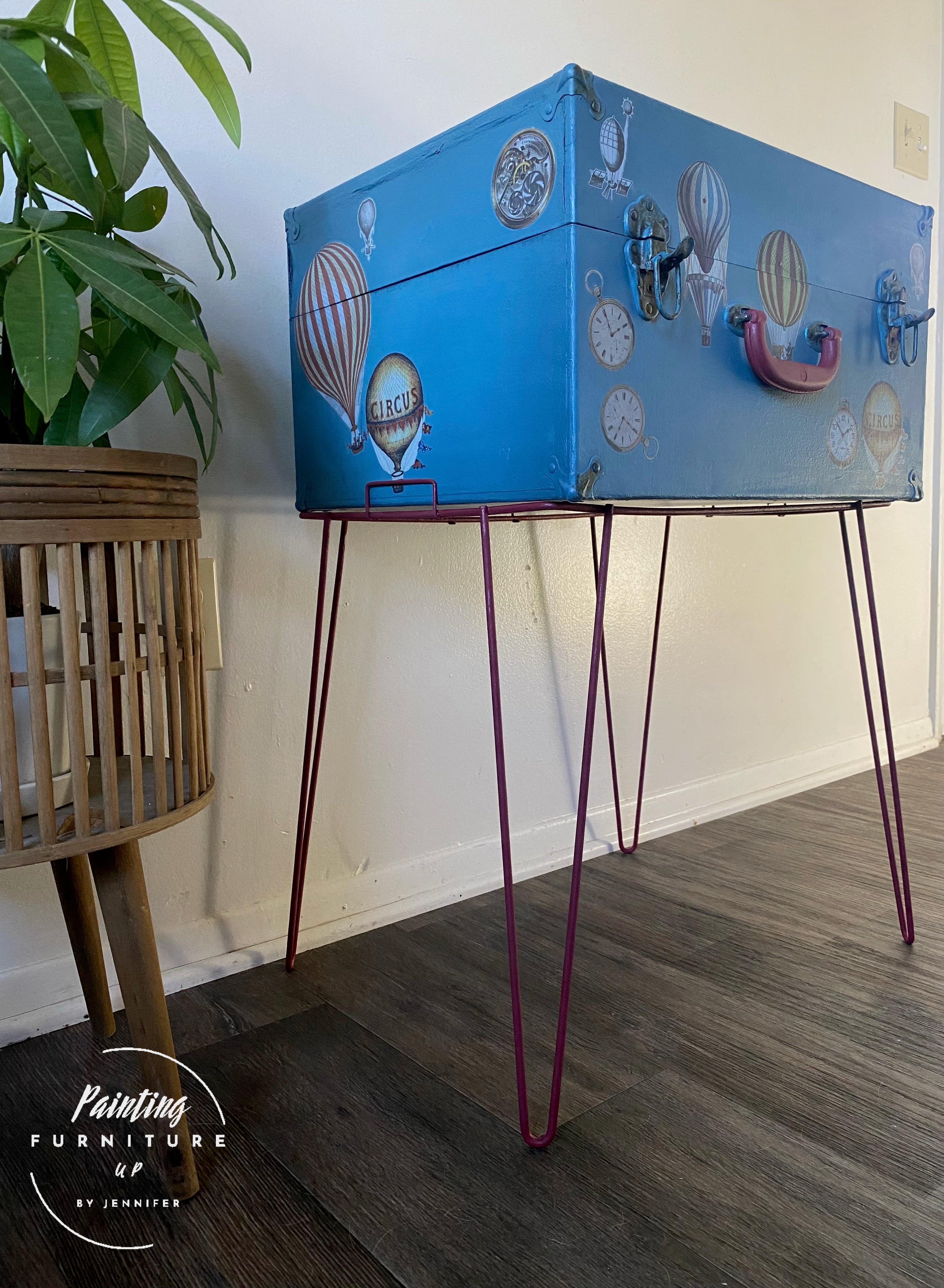 Vintage Suitcase Table