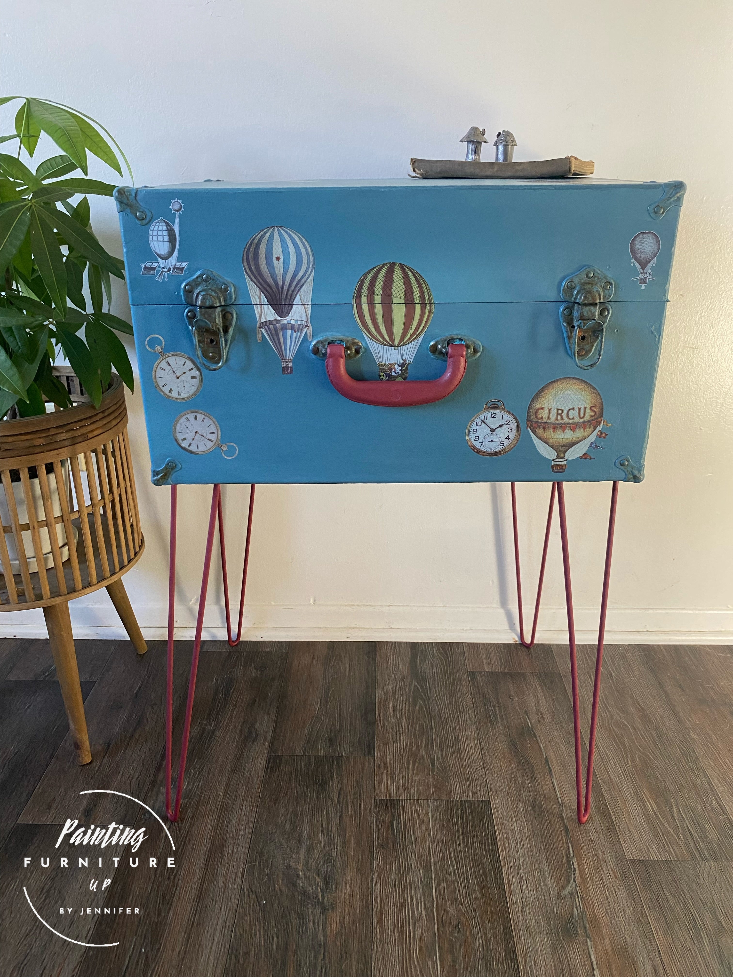 Vintage Suitcase Table